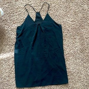 ALICE + OLIVIA black strappy blouse